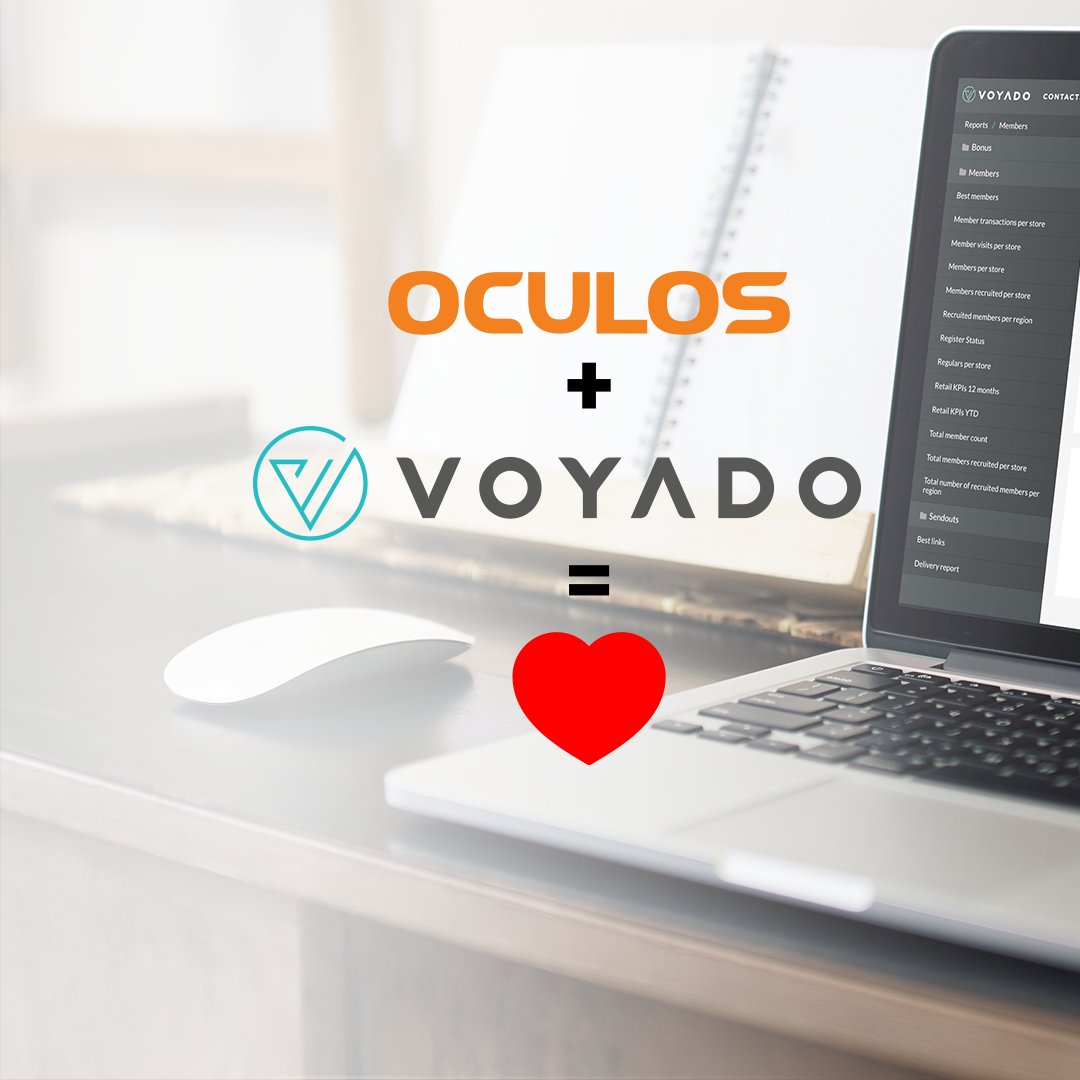 OculosAS's tweet photo. Vi har inngått strategisk partneravtale med svenske Revide på Loyalty-plattformen Voyado! 🎉 
https://t.co/VZJYEjLmws https://t.co/EDnEi9n9rO