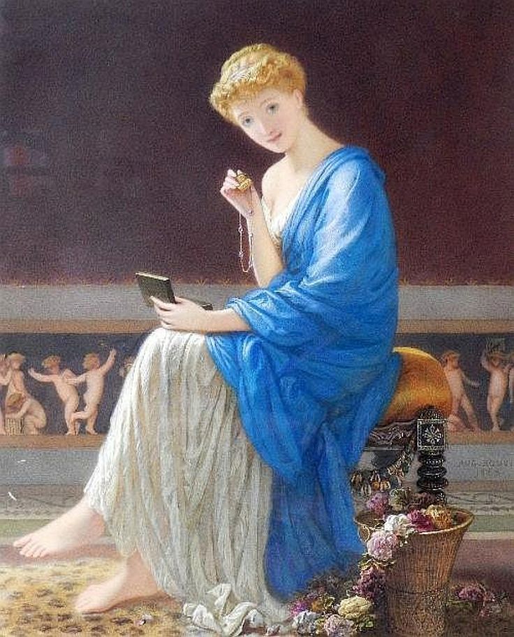 L'uomo e la donna sono due scrigni chiusi a chiave,dei quali uno contiene la chiave dell'altro.
Blixen
#EmozioniDiDonna
🎨A.J.Bouvier,1868
🎂🎉