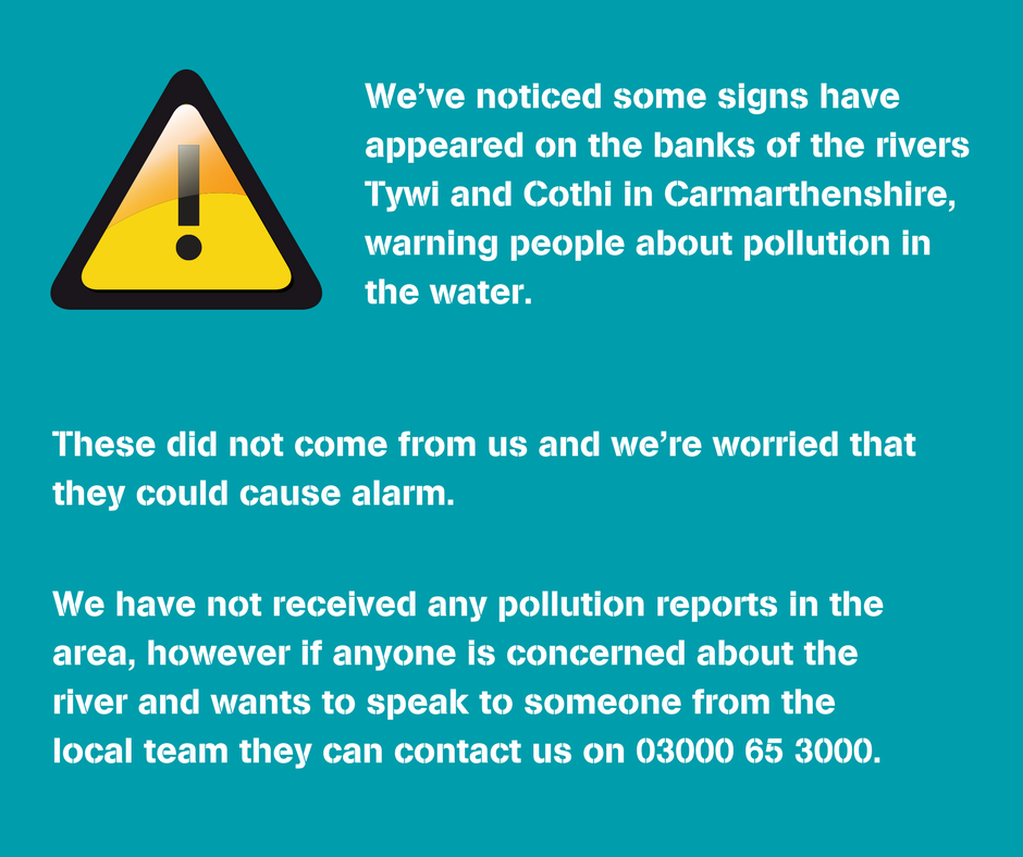 NatResWales's tweet photo. #rivertywi #rivercothi #carmarthenshire #environment #pollution #wales https://t.co/vzNyzr4fM6