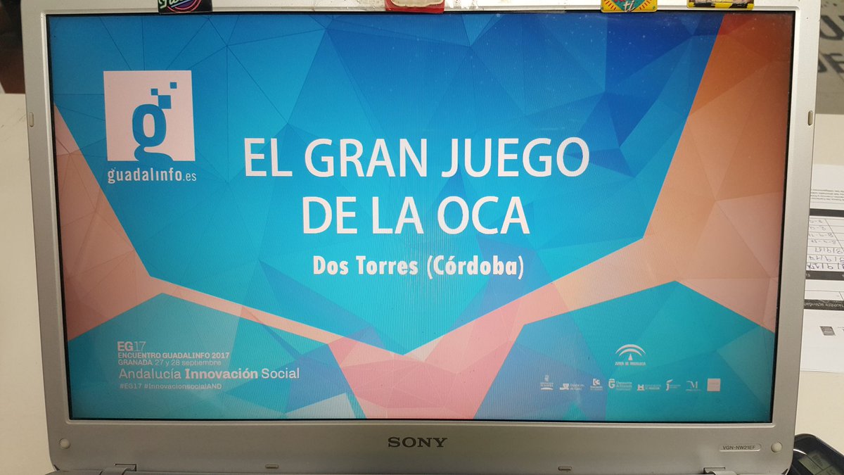 JuegoOca's tweet photo. Hoy en Granada acercaremos nuestra iniciativa a todos los municipios de Andalucía. #InnovacionSocialAND #EG17 #Turismo #Deporte #integracion https://t.co/eaShO1prOq