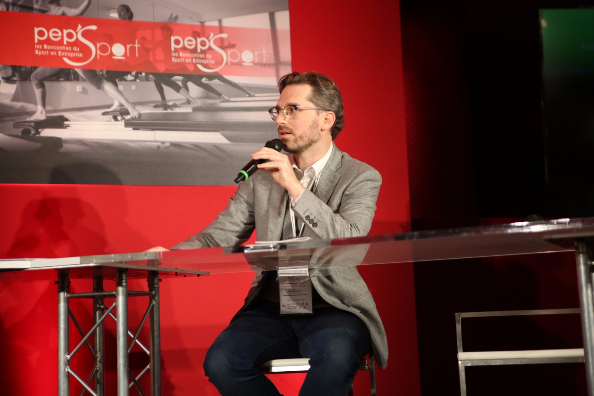 Jean-Philippe Lorinquer @GympassFrance « 62% des citoyens de l’UE pratiquent une activité physique pour améliorer leur santé » #pepsport2017