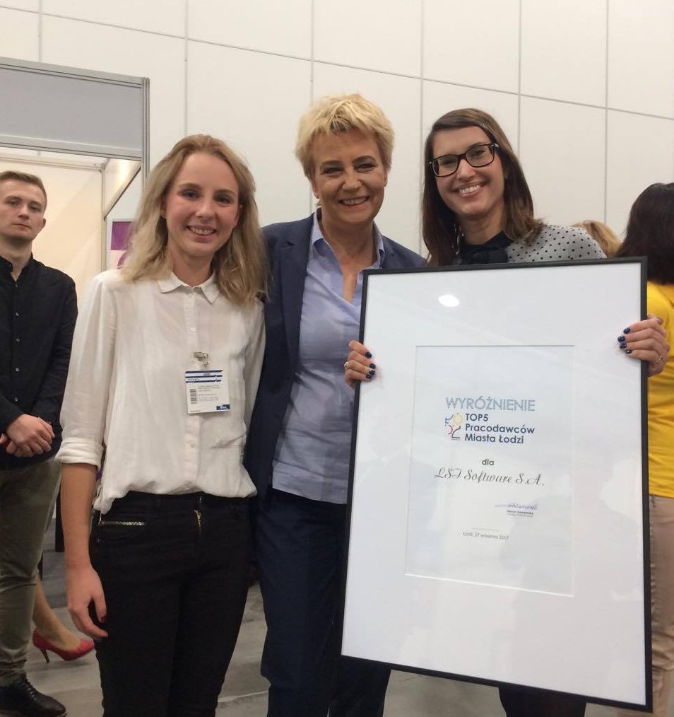 LSISoftware's tweet photo. Jesteśmy w TOP 5 PRACODAWCÓW ŁODZI! 👏👏👏#goodemployer #award #WorkWithUs https://t.co/ACwfKZjs4z