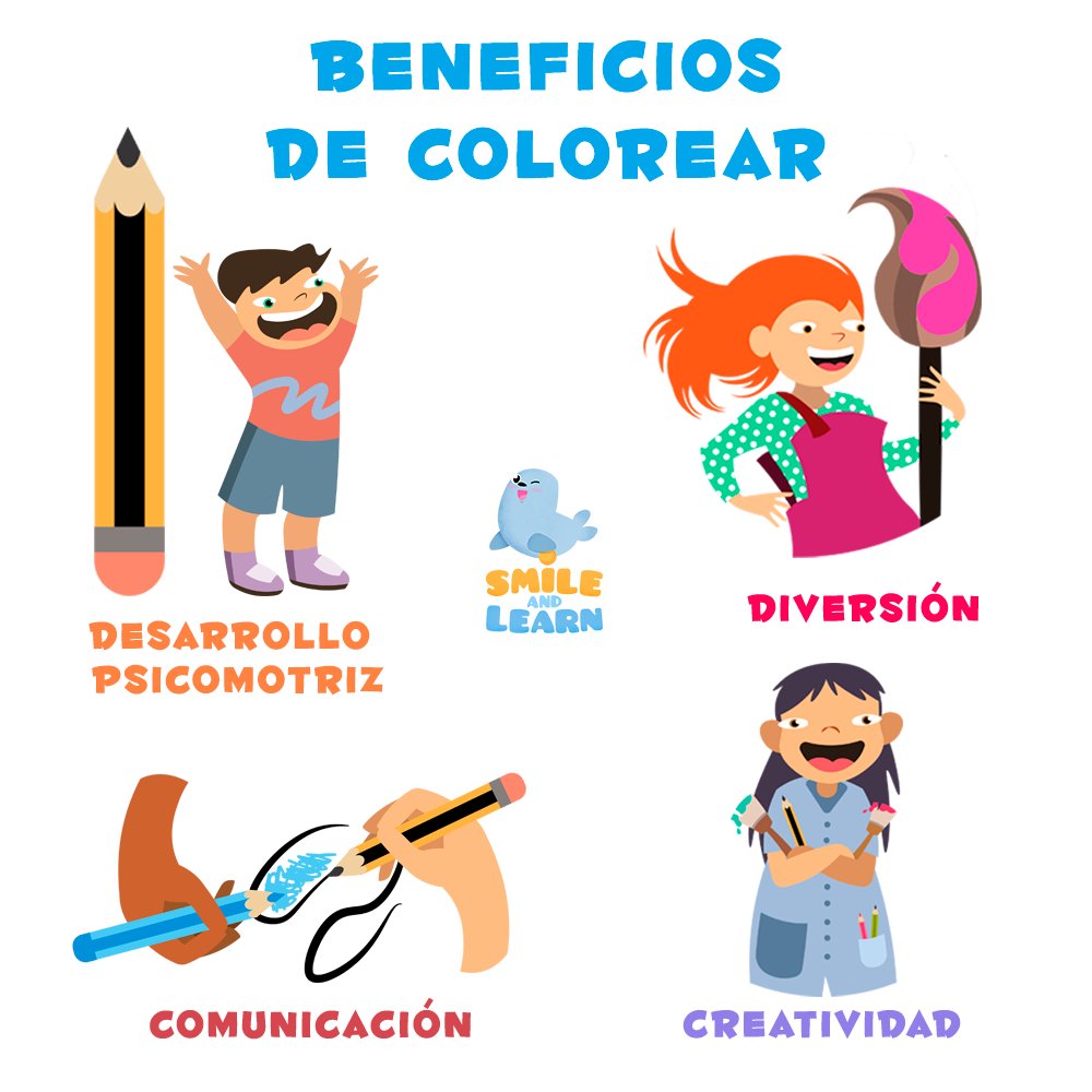 Las ventajas de pintar y colorear en los niños