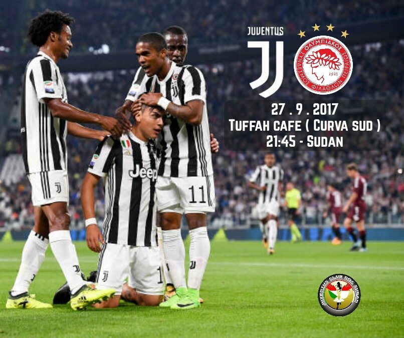 Juve_SD's tweet photo. " تجمع رابطة يوفنتوس في السودان لموقعة أولمبياكوس "

ننتظركم اليوم في معقلنا الخاص ( Curva Sud ) - كافي تفاحة

#JuveOly #FinoAllaFine
#JCFS https://t.co/V0PNO3EIvE