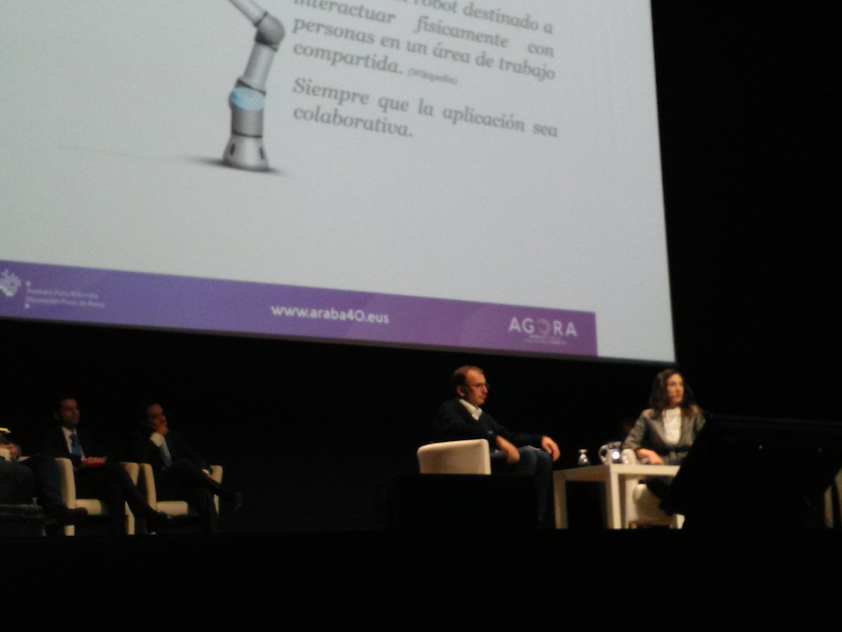 Xabier_Egibide's tweet photo. Jornada #araba40 presentación de diversas aplicaciones prácticas de las tecnologías de la Industria 4.0 en empresas. Oso intetesgarria https://t.co/8Sm1e6nbJs
