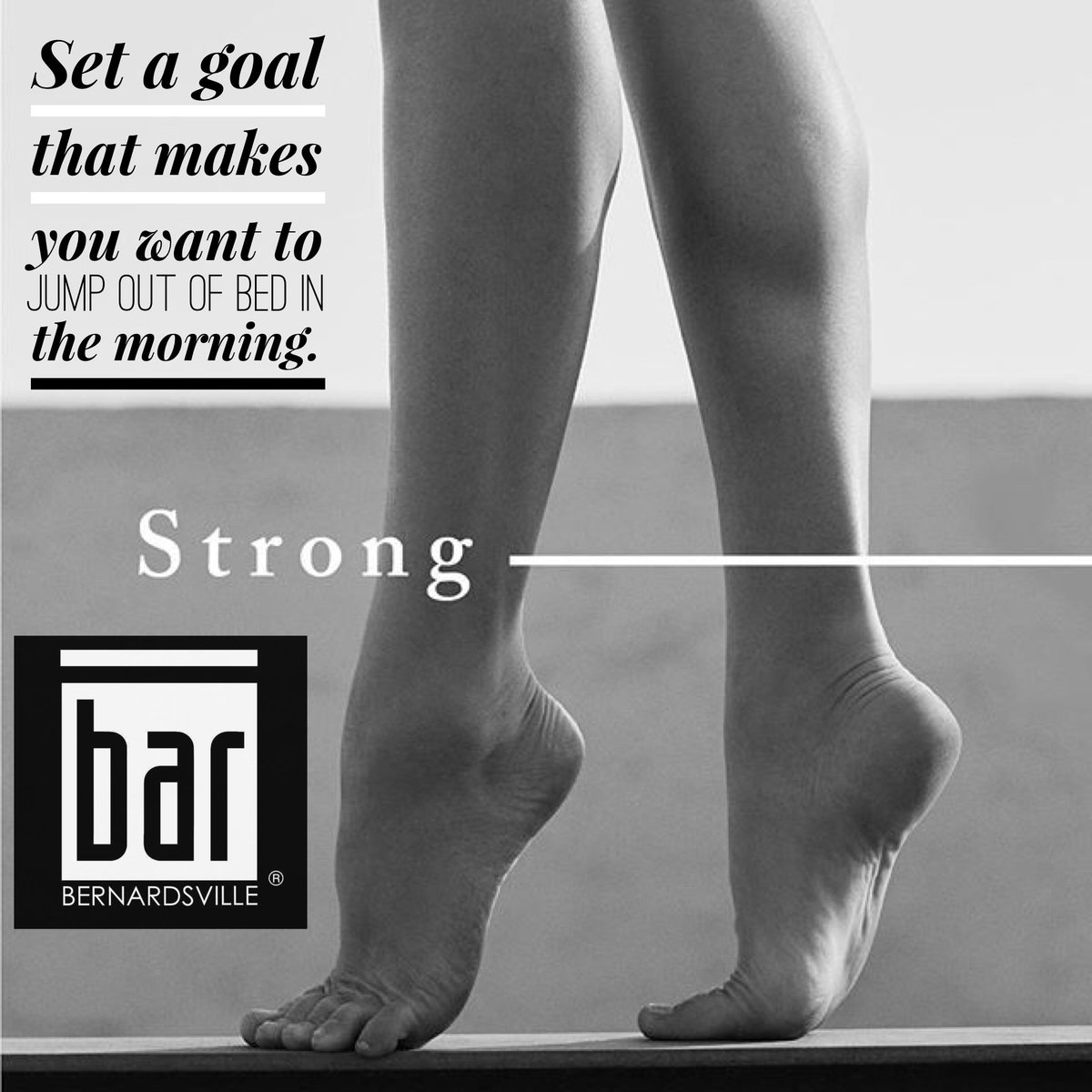 BarMethodBville's tweet photo. Bar Method helps me set my goals (AND get out of bed in the morning!). #baristhemethod https://t.co/HRirOXqscH