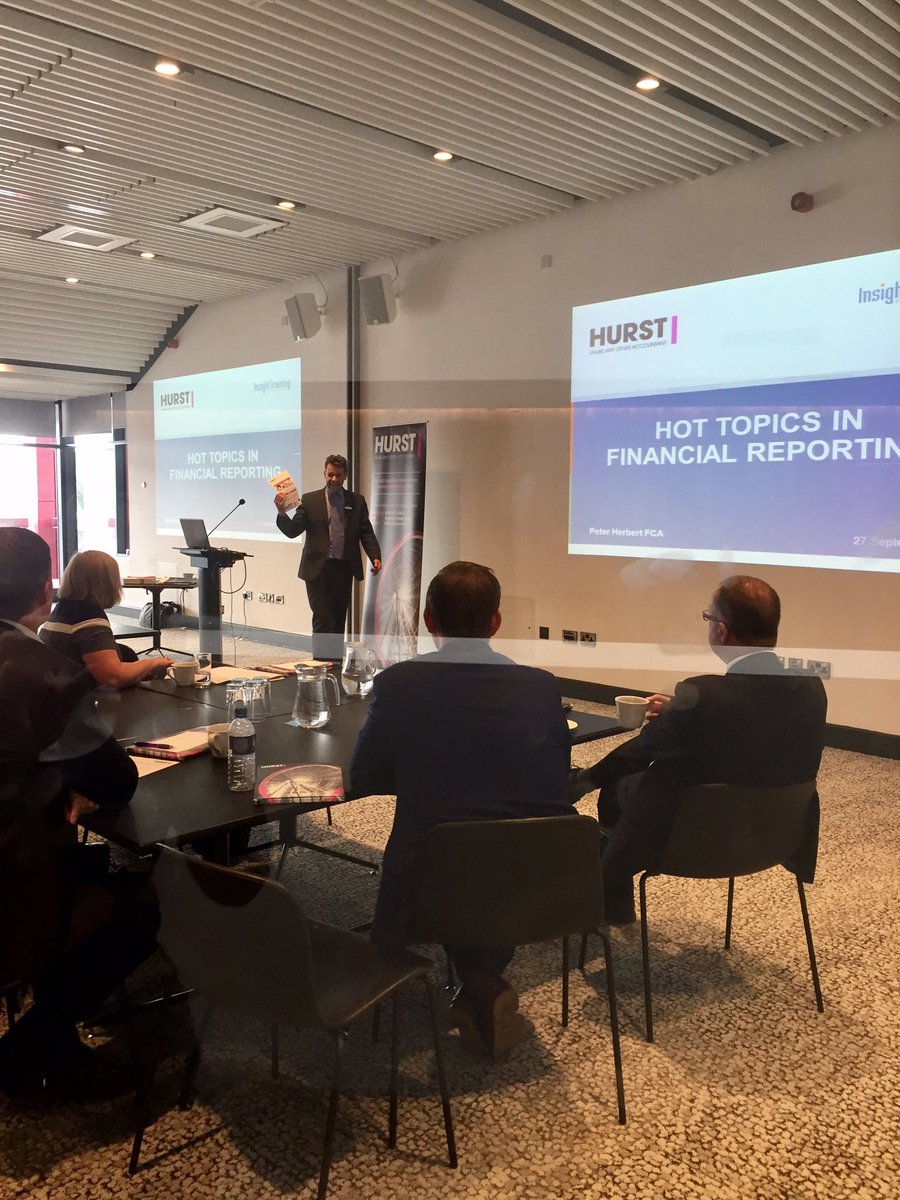 HurstTweets's tweet photo. Peter Herbert of @InsightTraining up next updating us on #FRS &amp; #IFRS https://t.co/7dRAX6px8t