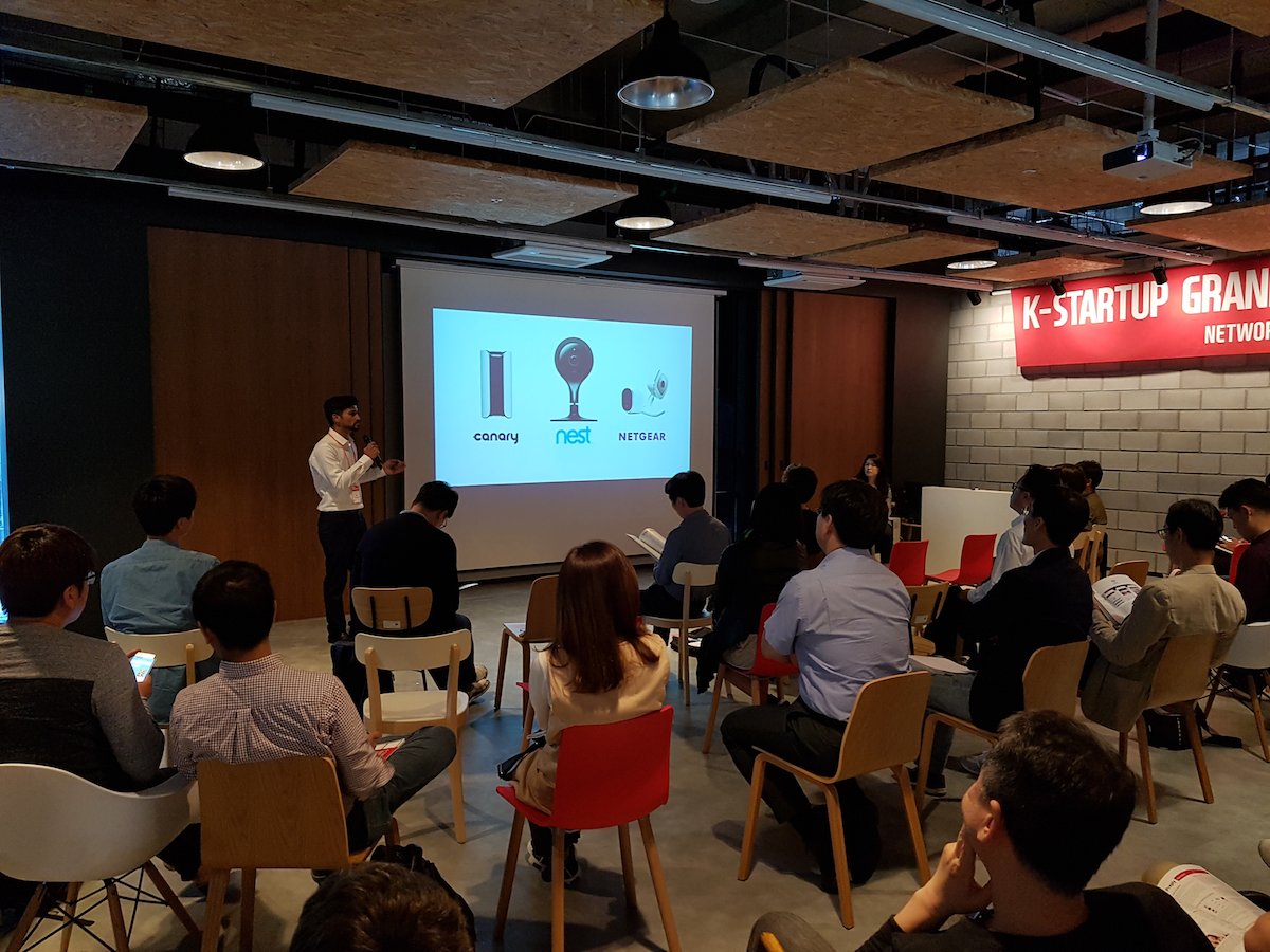 So proud of our team member “Special K” in the #kstartup Networking Day!