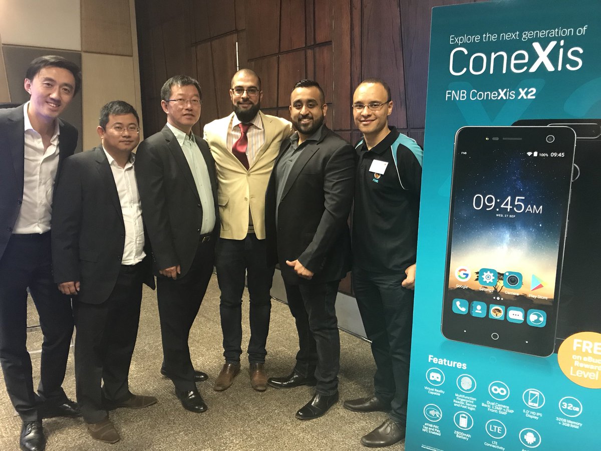 bobyu1's tweet photo. Another successful collaboration for FNB. #FNBConeXis #ZTEDevice https://t.co/MezuleodmC
