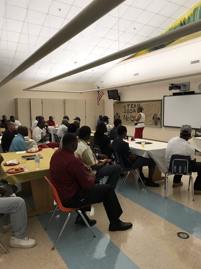 AMAZING turnout for Dads Take Your Child to School Day! CES Dads are ROCKSTARS! <a href="/CrestviewES/">Crestview Elementary</a>