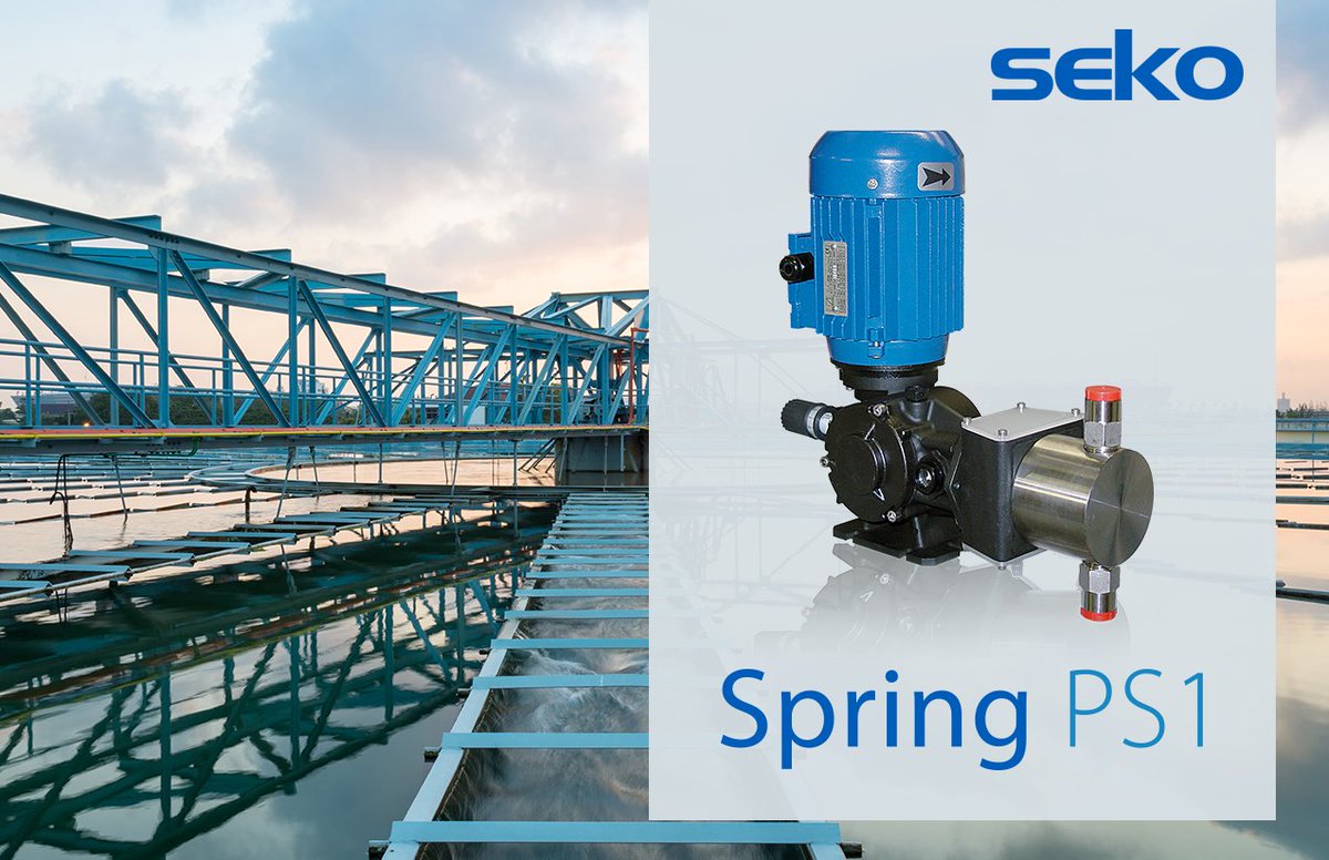 The SEKO Spring PS1 piston dosing pump offers flexibility of choice. The SP1 
offers a solution for almost any eventuality or application.