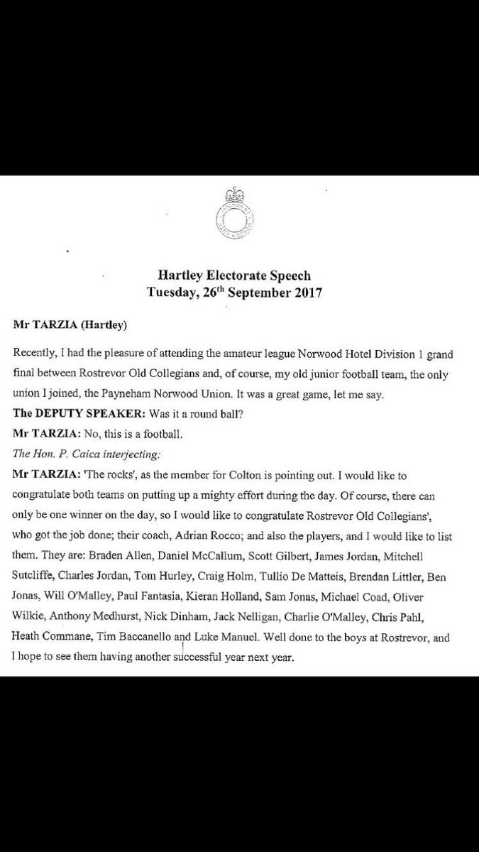 ROCFC's tweet image. Our friends in Parliament love their ROCS! @VincentTarzia