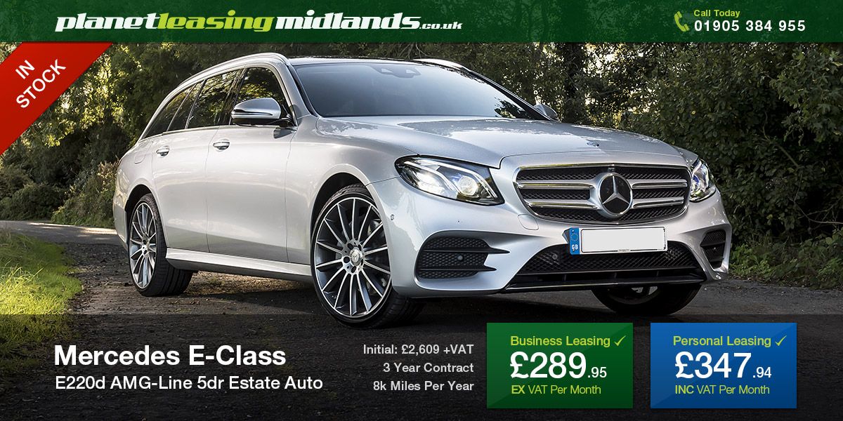 Mercedes E-Class Estate AMG-Line just £289.95 +VAT Per Month. Initial Rental £2609 +VAT T&amp;Cs apply

Find out more: bit.ly/2xUx5H9
