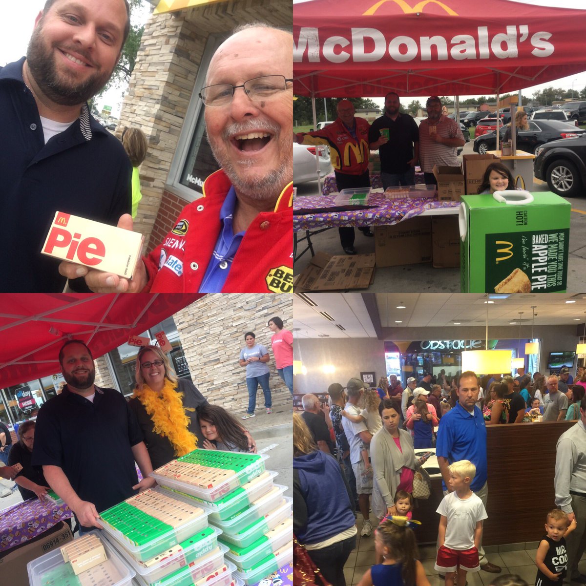 Largest ever McTeachers night celebrating the teachers of Owasso! Congrats to Tim and Patty Rich McDonalds Owners!!