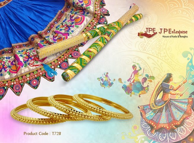 jpbangles's tweet photo. Enhance your #style quotient​ on this f#estivalseason. Code : #PlasterBangles T 728 #happynavratri #navratrispecial #happynavratri2017 https://t.co/6ZcXh9d3Hu