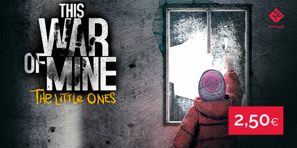 This War Of Mine: The Little Ones only for 2.50€! Check out our <a href="/11bitstudios/">11 bit studios | NEW GAME REVEALED</a> sale!
Buy now ->bit.ly/ThisWarDLC #Games #Deals