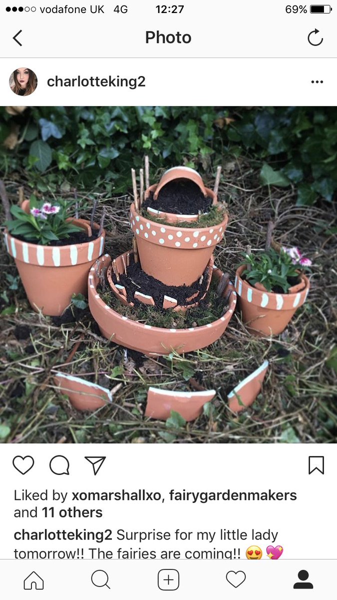 CharlotteKing2's tweet photo. @thismorning We love making fairy houses!! @hollywills @Schofe https://t.co/wiFuaivbre