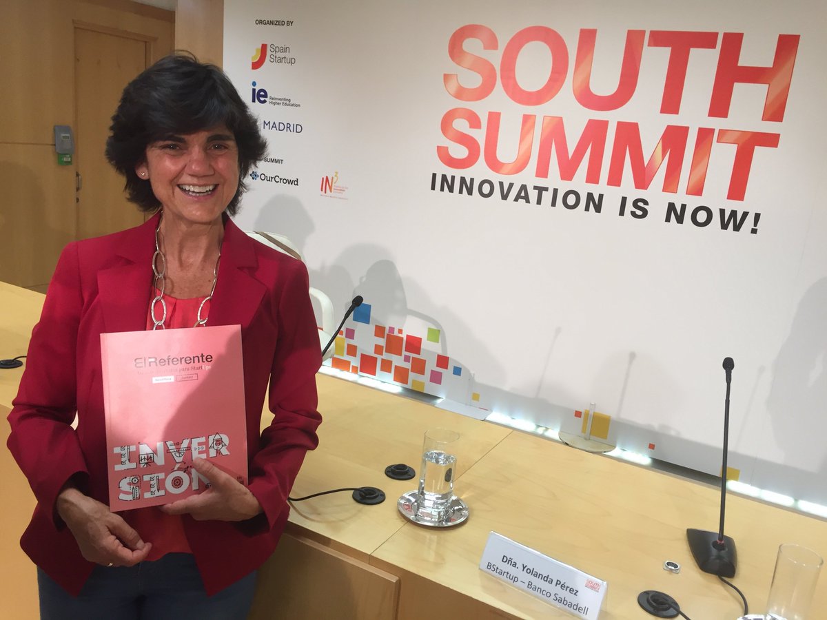 ElReferente_tec's tweet photo. La fundadora de @south_summit Maria Benjumea @mbenjucv ya tiene su #guiainversion17 no dejes de comprarla -> https://t.co/u1uYHillUZ https://t.co/YHdtR7ufJs
