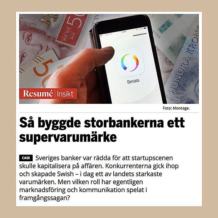 twlstockholm's tweet photo. Vi på TWL är byrån som har hand om all design och kommunikation för Swish! #getswish #twl #swish #resumé https://t.co/B6iMvYXIzB https://t.co/XgwEQaM64p