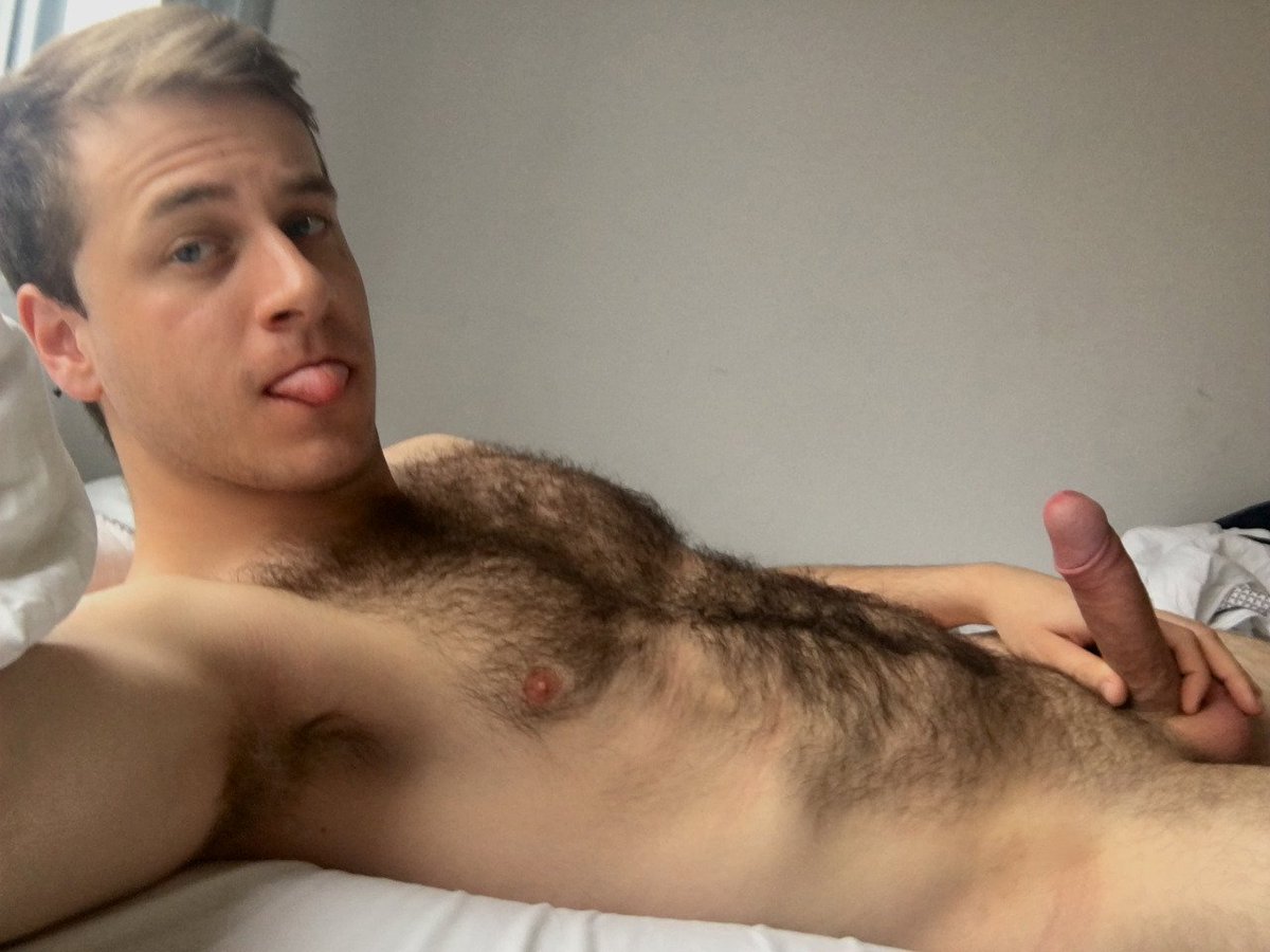 chrismturner1's tweet photo. Meanwhile, at home before heading off to work, a horny 'n hairy stud signals to his roomie he needs some head to get the day going right https://t.co/E23LERiHCz