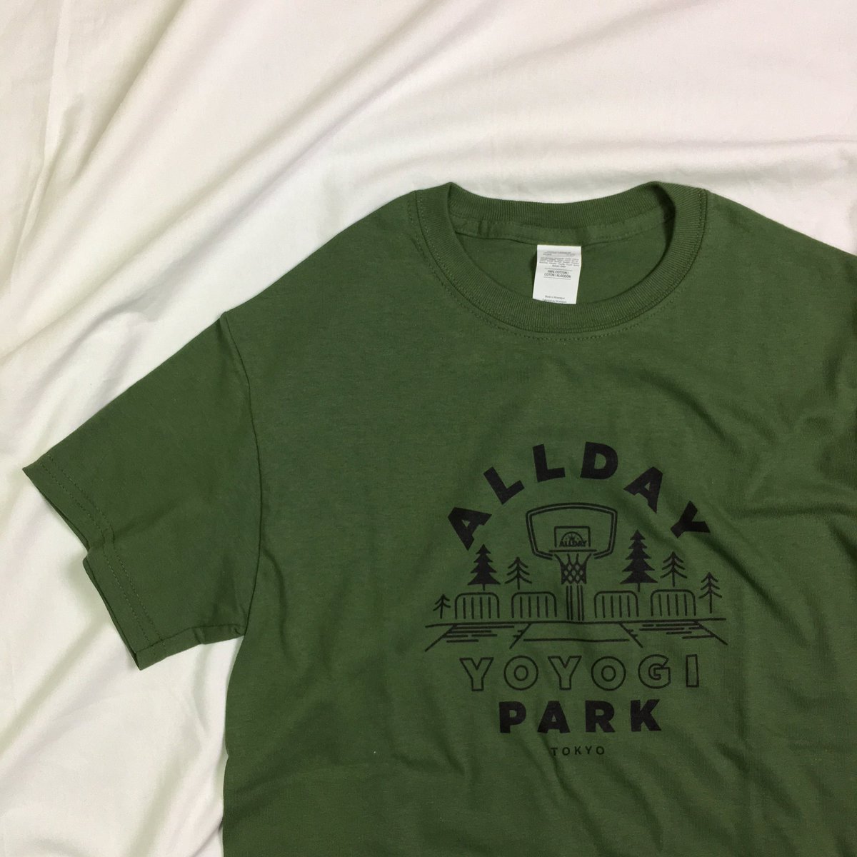 forgame045's tweet photo. ”forgame Limited Color” ALLDAY 2017 Tシャツ (ミリタリーグリーン) https://t.co/iIkQMJPyUm #forgame #allday #alldaymag https://t.co/2hWrSw64N5