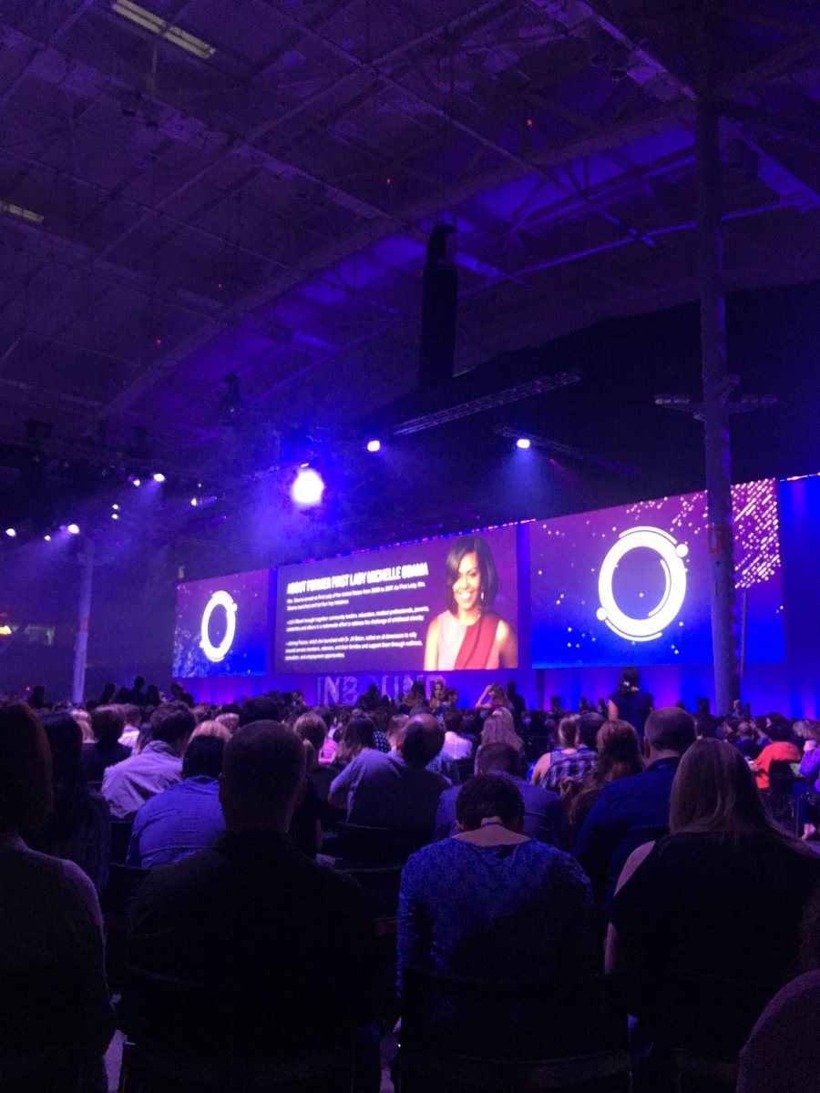 Waiting for Michelle like 🙌🏻 #INBOUND17