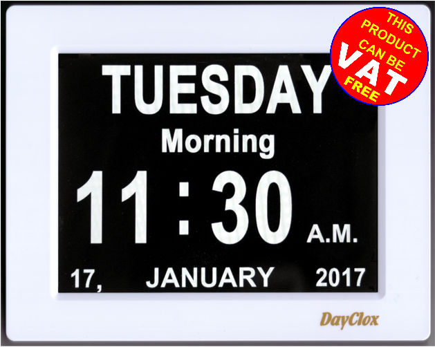 DayClox. The perfect Christmas gift for those with Memory Loss.  Save 10% with code Xmas17 dayclox.com - UK based 🎅Please Share