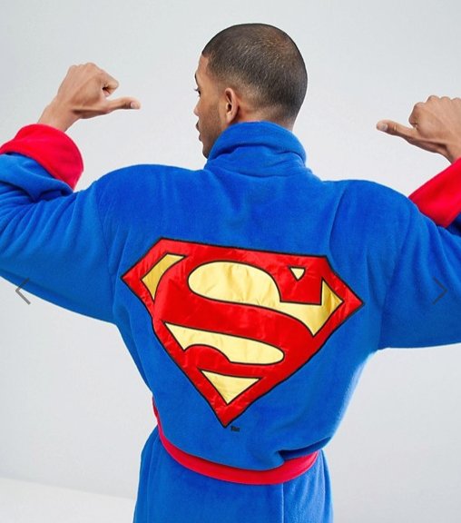 Groovyuk's tweet photo. For all those wannabe super hero's!  shop for your very own #GroovyUK robe at @ASOS Possible Xmas gift...shop link https://t.co/giYuTjnQI5 https://t.co/U4sXc9xQdy