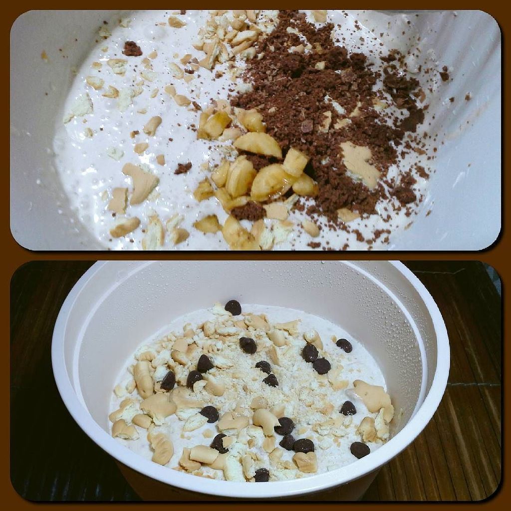gbenz_01's tweet photo. Ice cream project #2, chunky choco-banana.
#creamy #creamydelicious #homemade #icecream #frozendessert #chunky #cโฆ https://t.co/VXvJLQWu5C https://t.co/7kVJbZsGtq