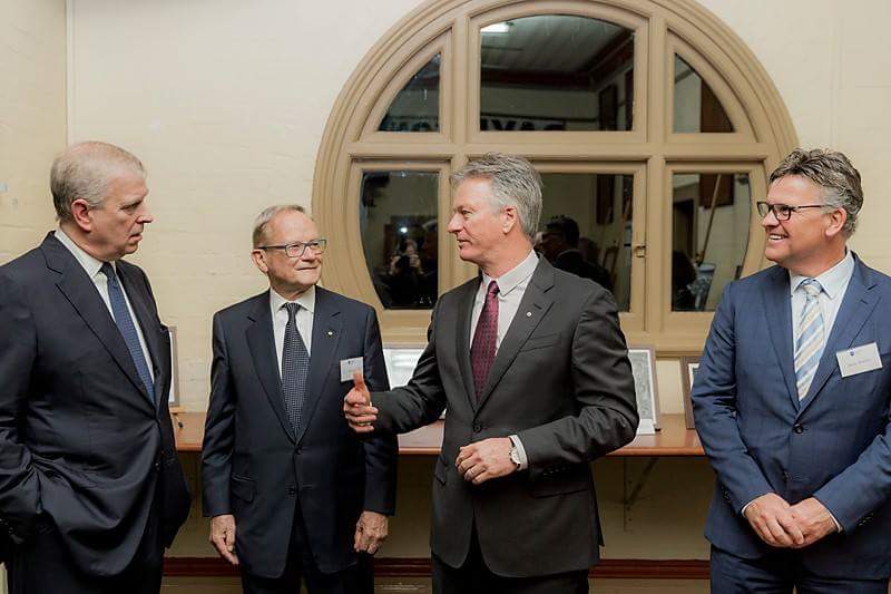 scg's tweet image. HRH @TheDukeOfYork attended @SVHSydney reception at the @SCG. A favourite place for @RoyalFamily visits. bit.ly/DukeatSCG #LoveOurSCG