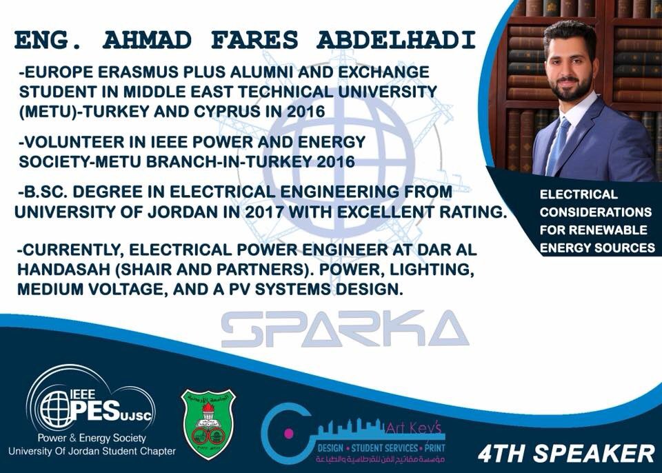 PES_UJSC's tweet image. The fourth speaker is a brilliant man who’s working in renewable energy.
#PES_UJSC  #SPARKA