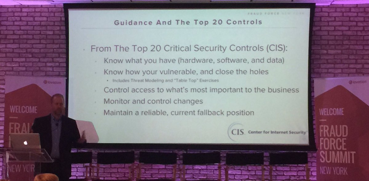 Mommojo's tweet photo. @ThatDwayne of @iovation recommends implementing different ways to authenticate and verify. #FraudForce #CyberSecurity https://t.co/yTyPjRQTPz