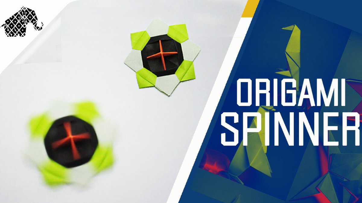 OrigamiHowTo's tweet image. New Video! Origami Spinner 😀 youtu.be/ZyHObpIEGws