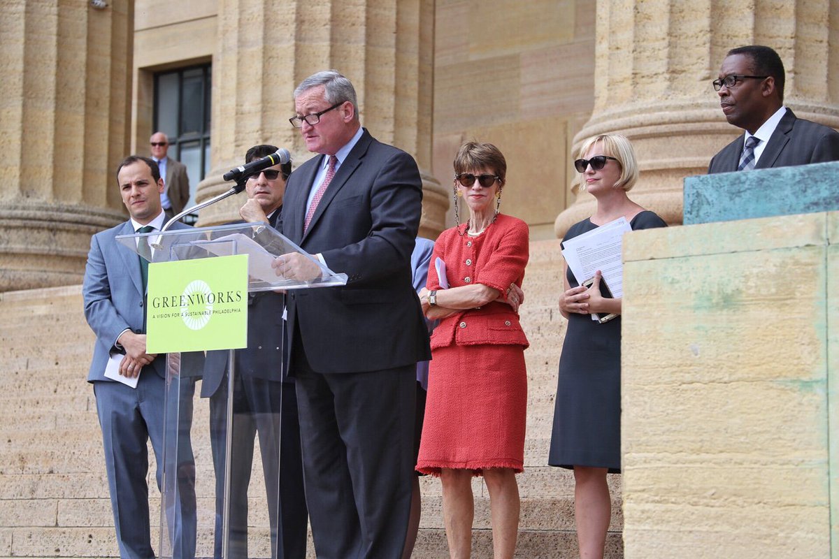 Philadelphia will continue to work to meet the goals of the Paris Accord to reduce our carbon emissions by 80% by 2050.
#GreenWorksPHL