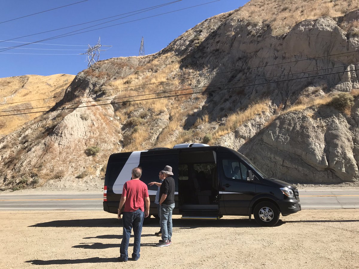 OGdesignguy's tweet image. Travels with Director Steve Boyum holiday episode- day one from  the Lethal Mobile #lethalmachine