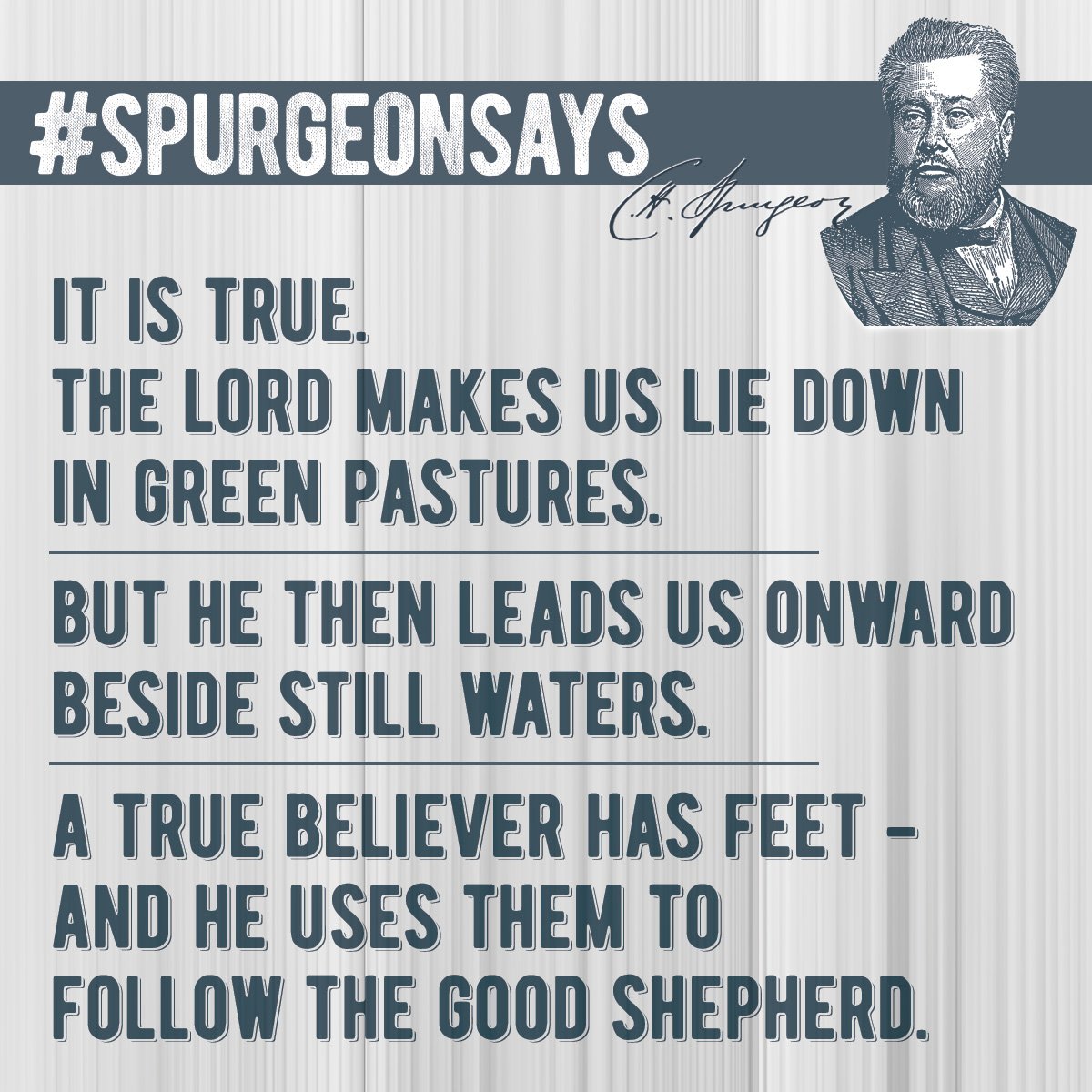 SpurgeonSays's tweet image. #SpurgeonSays
