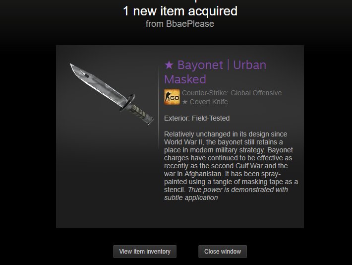 AllenAeroh's tweet photo. STREAM KNIFE GIVEAWAY!
1) RETWEET + FOLLOW
2) FOLLOW @CSGORoll 
3) MUST BE IN STREAM (KEYWORD) 
SPONSORS HAVE 10x LUCK ON GIVEAWAY! https://t.co/CMCpAskY7i