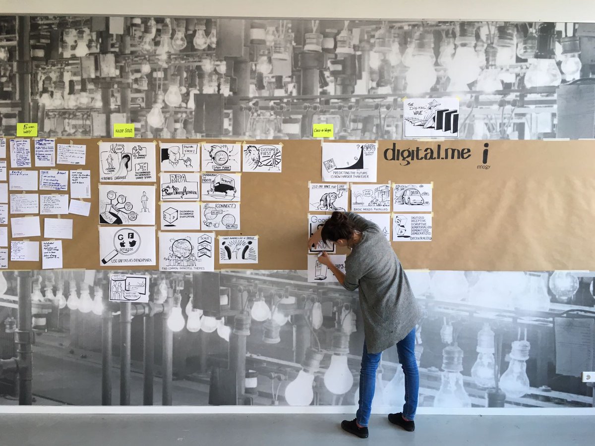 jamvizthink's tweet image. Beeldende samenvatting van een dag visualiseren voor @singularityunl #visual #thinking #singularity