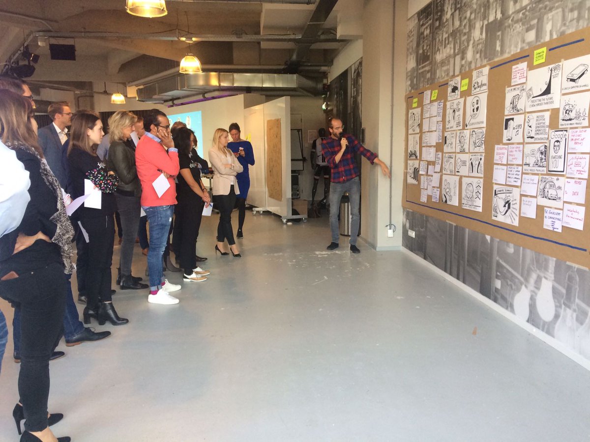 jamvizthink's tweet image. Beeldende samenvatting van een dag visualiseren voor @singularityunl #visual #thinking #singularity