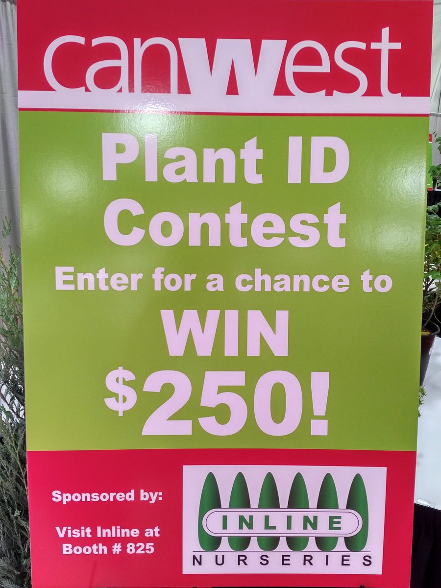 Try the Plant ID challenge, at the @CanWestHortShow  for a chance to win $250! <a href="/BCLNA/">BCLNA</a>