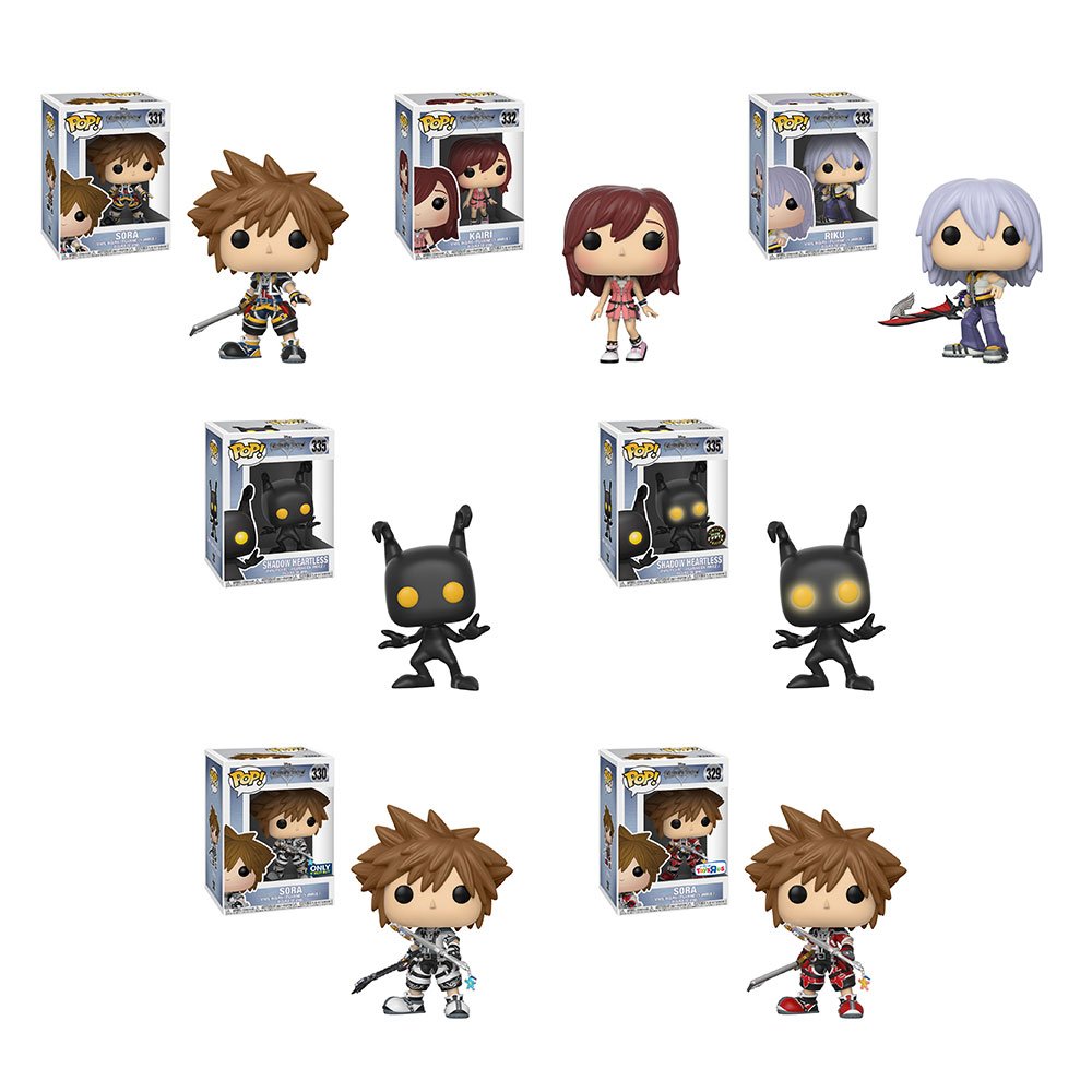 all kingdom hearts funko pops