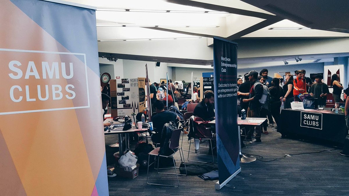 SAStudentGroups's tweet photo. Club Days is on NOW and its packed! Come check out the 90+ clubs on campus. We'll be in the cafeteria today till Friday, 9-3pm! https://t.co/5vsZTNr9oT