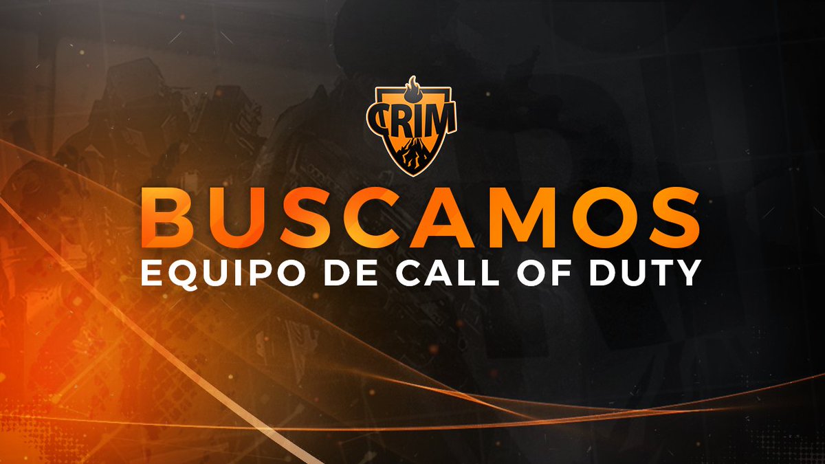 CriMGamingClub's tweet photo. ¡Buscamos equipo de Call of Duty!

Buen proyecto y soporte de cara a las nuevas temporadas.

Toda propuesta aquí:
sergiojuradob14@gmail.com https://t.co/Y86OuDNKHb
