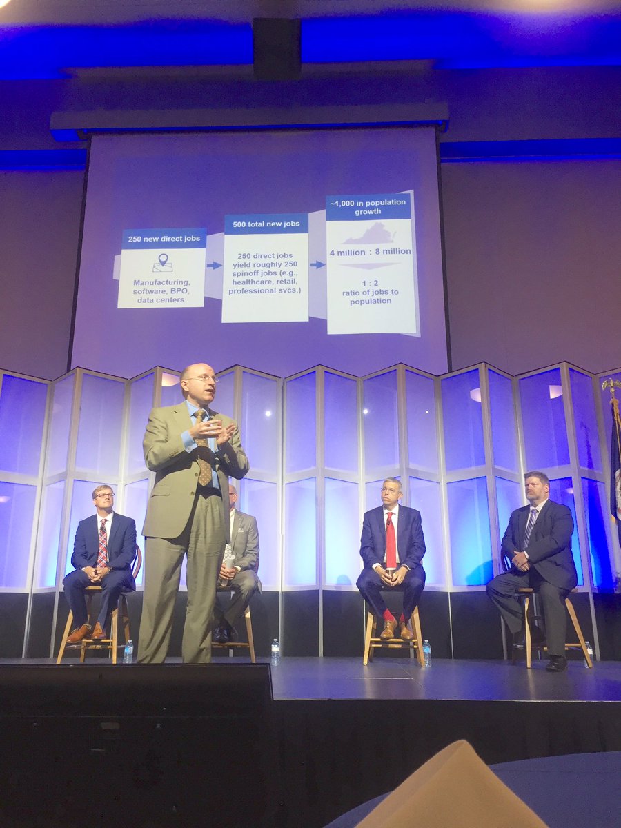 Lots of excitement at the <a href="/unitedwayswva/">United Way of Southwest Virginia</a> #operationtomorrowsworkforce breakfast. Great potential for #SWVA!