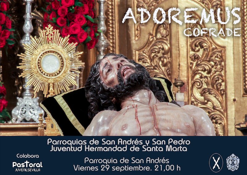 Los jóvenes de la Hermandad y de la feligresía tienen una cita el viernes 29 de septiembre en San Andrés. hermandaddesantamarta.org/index.php?id=2…