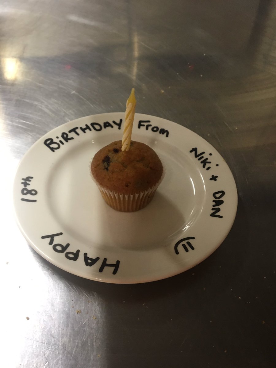 Going the extra mile for our guests celebrating a birthday on breakfast this morning! #littlethings #betterthan WeAreSUGM <a href="/JoGolding6/">Jo Golding</a>