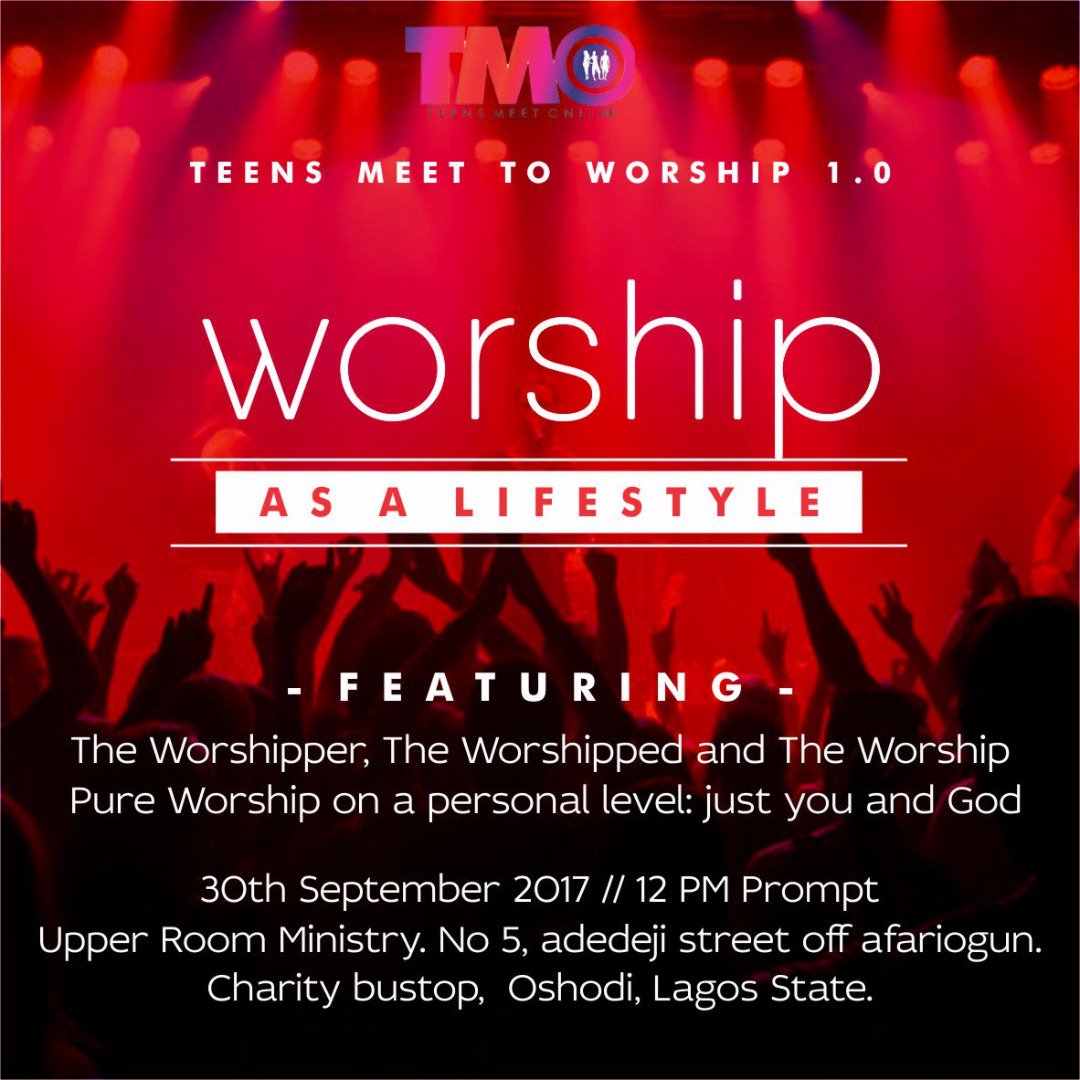 teensmeetonline's tweet photo. If you're in Lagos, you shouldn't miss this.
Please RT.
#TMW2017 #TMW1 #TMW https://t.co/YPyRRe5JUX