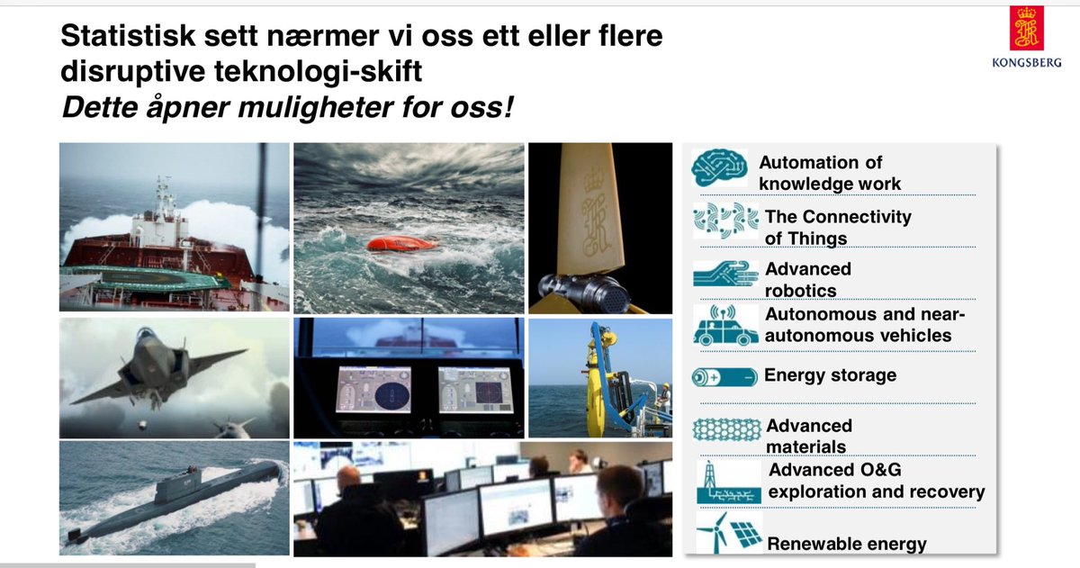 Vi trenger enda flere industrielle ledere som ser på #disruptiv #teknologi og #forretningsmodeller som nye vekstmuligheter <a href="/DigitalNorway/">DigitalNorway</a>