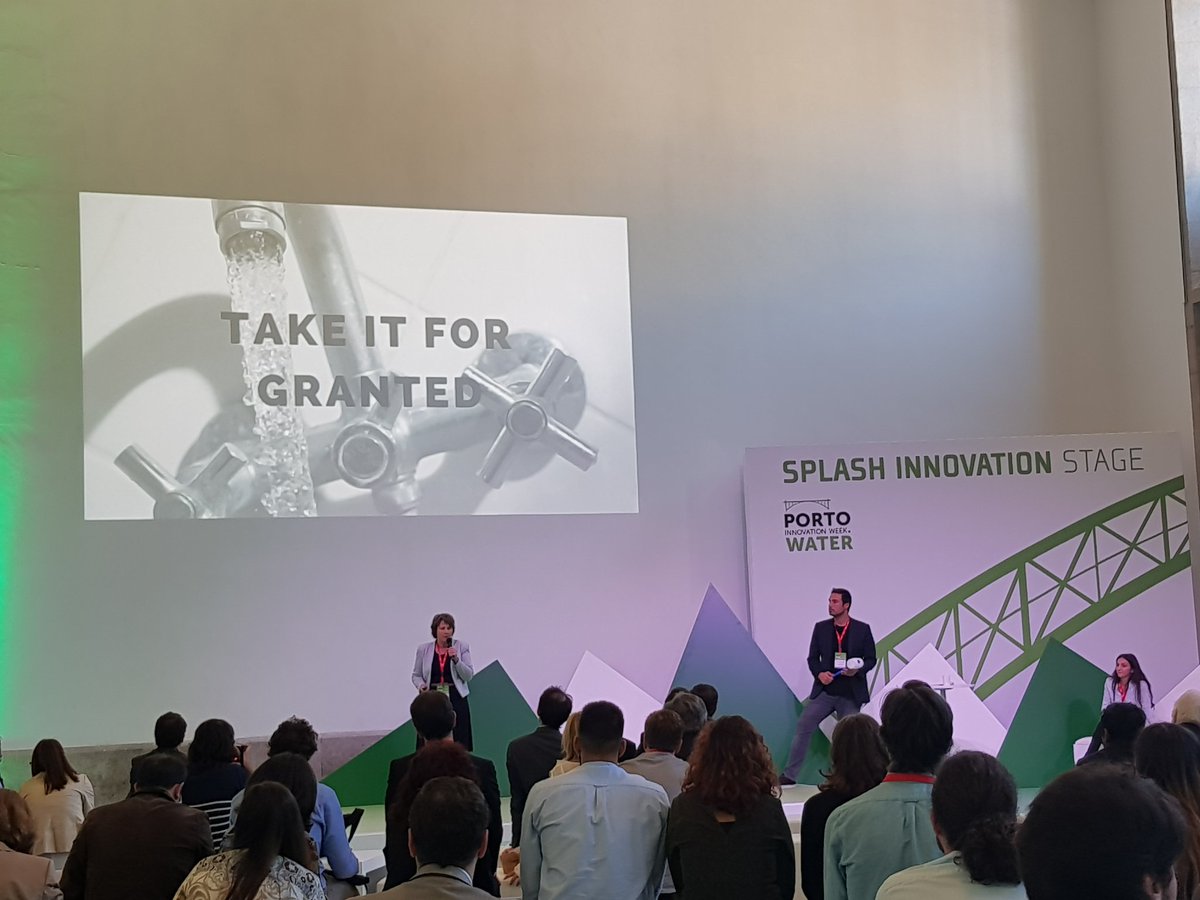 H20EU's tweet photo. #Splash #Innovation Stage brings forward fresh exciting ideas! #theValueofWater  #WssTPVision #EIPWater2017 https://t.co/jitcz0Cm8L