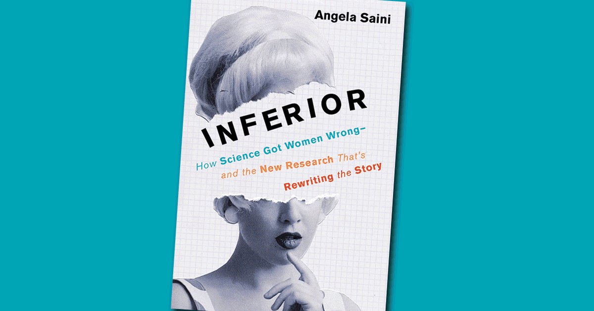 BeaconPressBks's tweet photo. Women are so underrepresented in science because, for most of history, they were treated as inferiors https://t.co/5masd5w20t @AngelaDSaini https://t.co/WwdQ38uzxn